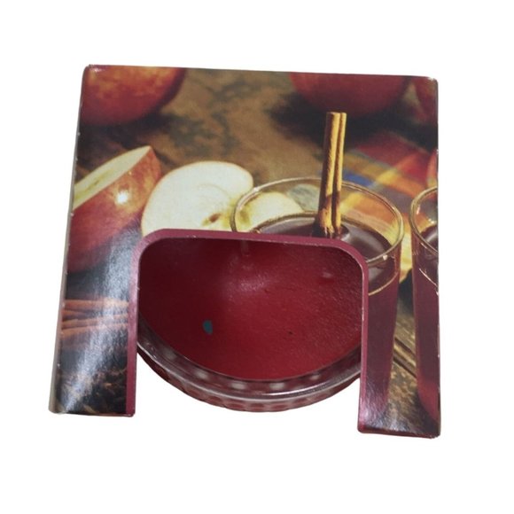 Star Lytes- Apple Cinnamon Red Candle- New in Box - Last up to 30 hours! - Picture 2 of 5